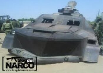 Zetas Narco-Tank Seized in North Mexico