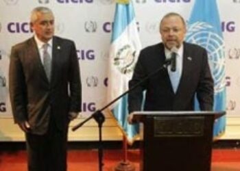 Guatemalan President Begins Renewal of UN Commission's Mandate