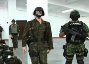 Fake Military Uniform Workshop Discovered in North Mexico