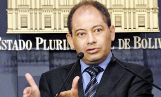 Bolivia Interior Minister Carlos Romero