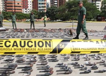Venezuela Has Destroyed 16,000 Guns in 2012: Govt