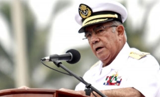 Admiral Mariano Francisco Saynez, head of the Mexican Navy