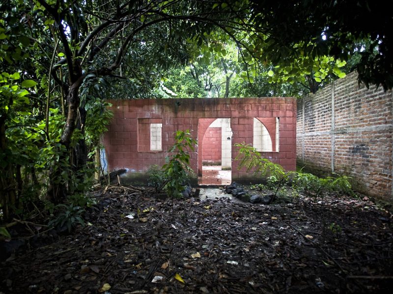 Abandoned house in El Salvador
