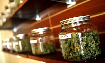 A marijuana dispensary in California