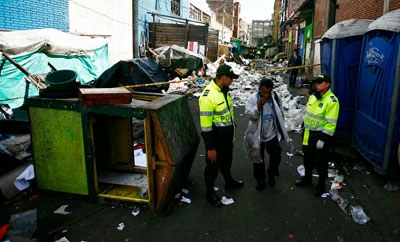 Bogota drug distribution: the Bronx