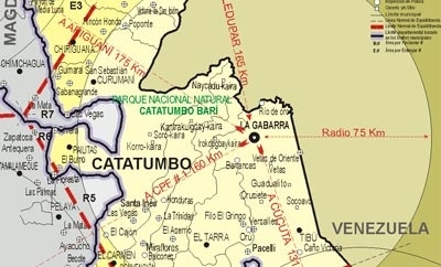 Colombia's Catatumbo region, which borders Venezuela