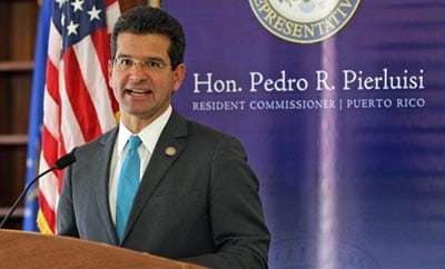 Puerto Rico Commissioner Pedro Pierluisi