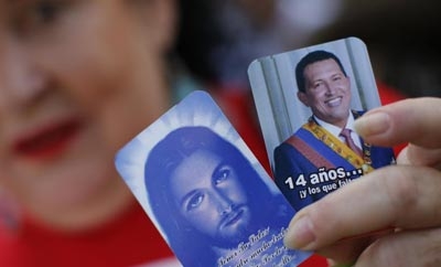 Venezuelan President Hugo Chavez
