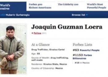 What Forbes' Snub of 'Chapo' Guzman Means