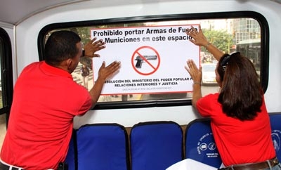 Venezuela extends gun control measures for a year
