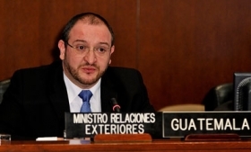 Luis Fernando Carrera, Guatemala's Minister of Foreign Affairs