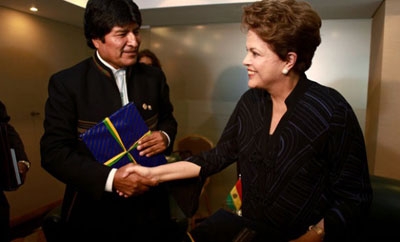 Bolivia and Brazil plan to increase security cooperation