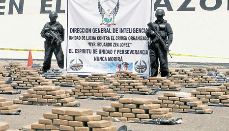 Drugs seized during Castro's first capture