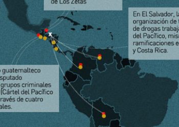 Mapping the Presence of Mexican Cartels in Central America
