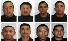 The 8 slain police officers in Guatemala