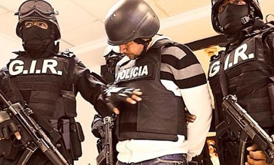 Ex-Rastrojos chief Juan Carlos Calle Serna was also arrested in Ecuador