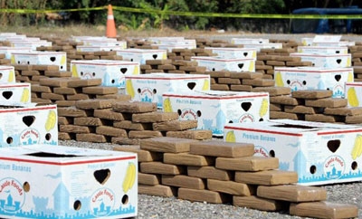 Over four tons of cocaine found in Guayaquil, Ecuador.