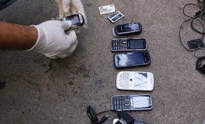 Cell phones found in Infiernito in 2012