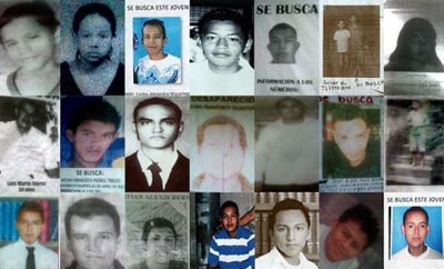 Disappearances on the rise in El Salvador