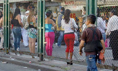 Prostitutes in Mexico City's La Merced dsitrict