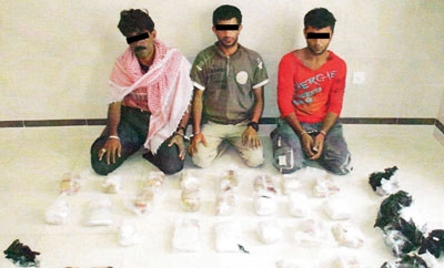 Drug smugglers caught in Qatar