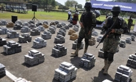 Mexico-bound cocaine shipment seized in Panama