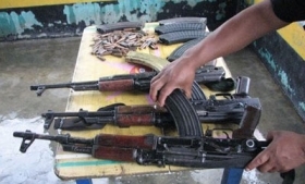 AK-47s seized in Guatemala
