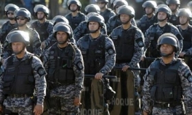 Brazil's military police at recent protests