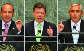 Presidents of Mexico, Colombia and Guatemala call for reform