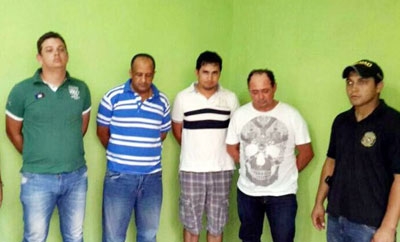 Four PCC members captured in Paraguay