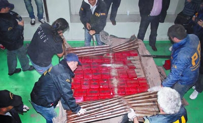 Argentine authorities recover 114kg of cocaine