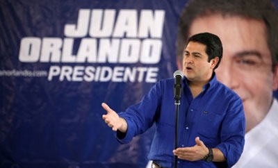 Honduras President-elect Juan Orlando Hernandez