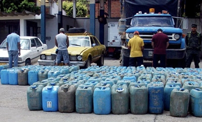 Mexican fuel destined for illegal sale in Guatemala