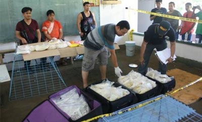 Meth seized in Philippines in raid linked to Sinaloa Cartel