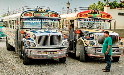 Guatemalan bus companies are frequently extorted