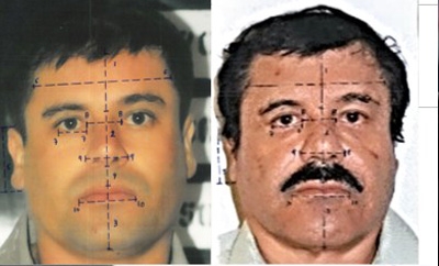 Young 'Chapo' vs old 'Chapo' photo analysis by Mexico govt