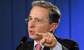 Ex-Colombian President Alvaro Uribe