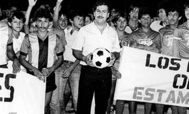 Pablo Escobar was closely tied to his favorite team