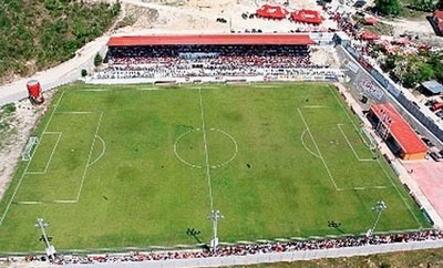 The Heredia Jaguars' stadium in Peten