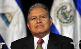 El Salvador's new president Salvador Sanchez Ceren