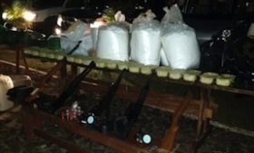 Cocaine seized during the June 13 raid
