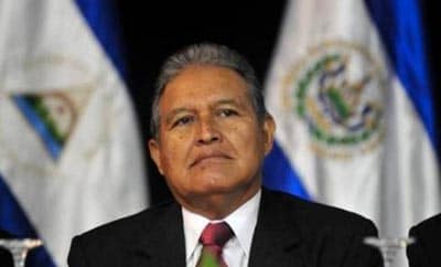 Current Salvadoran President Salvador Sanchez Ceren