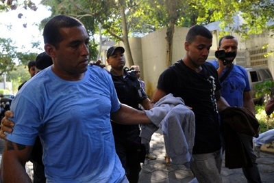 The two Rio police accused of the killings