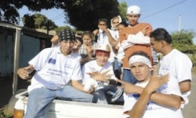 Nicaraguan gang members