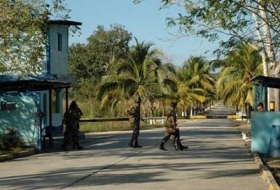 The entrance to the Peten Aerial Command