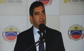 Interior Minister Miguel Rodriguez Torres