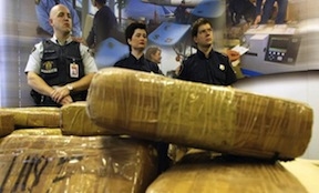 Cocaine from Mexico seized by the RCMP