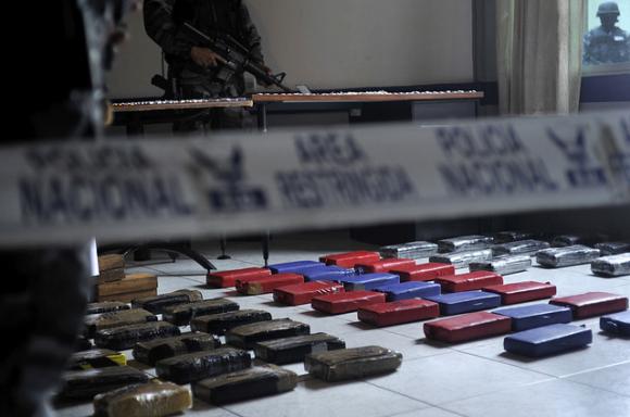 The cocaine seized in the October operation