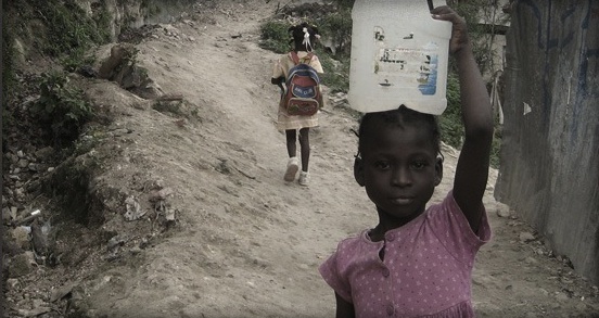 A domestic servant in Haiti