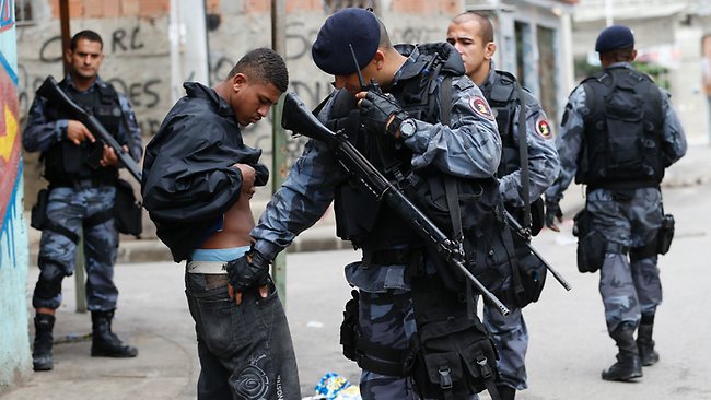 Brazilian police are known for their brutality